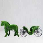 Carruaje tirado por caballos